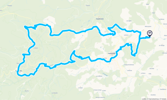 Tour Pays de Saint-Félicien : Boucle de Pailharès - Randonnée équestre