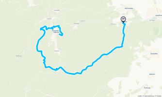 Promenade autour du Schneeberg en passant par une brasserie artisanale - Randonnée équestre